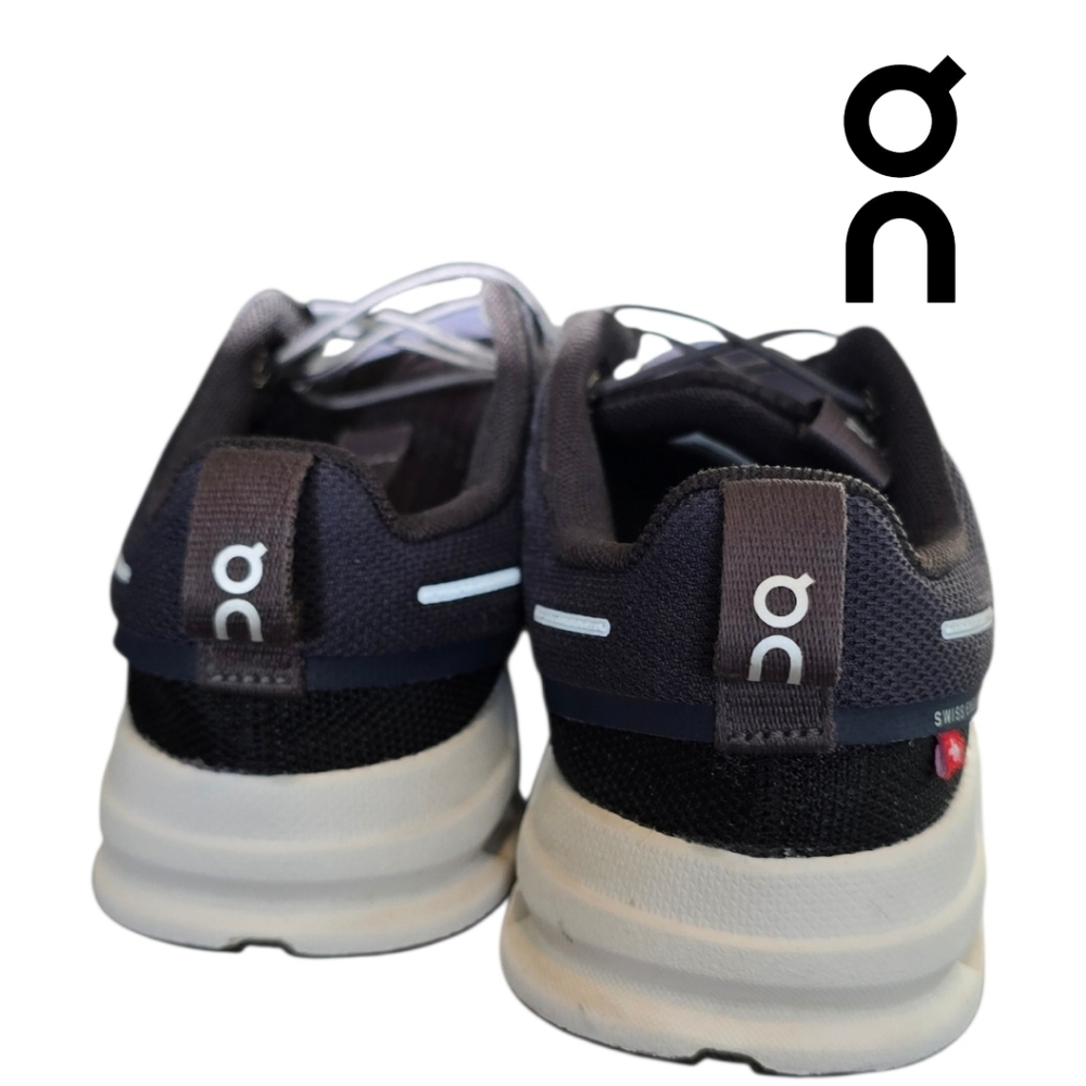 ON CLOUD Sky Running Sneaker Kids Size US 3.5Y Navy/Black - Picture 3 of 6